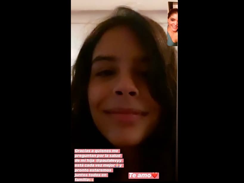 La cantante dio detalles de la salud de la joven.