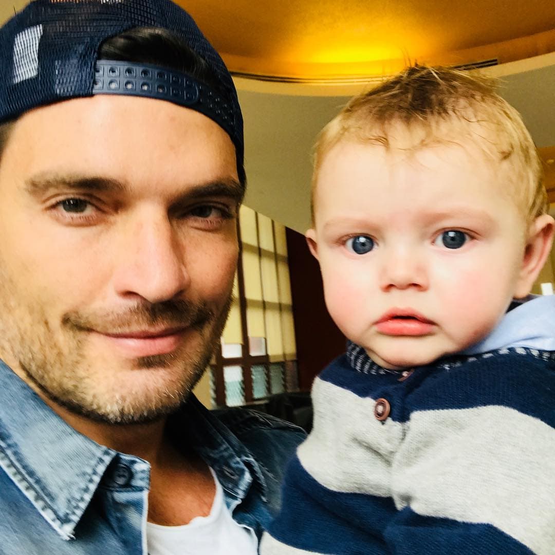 Julián junto a su hijo Matías