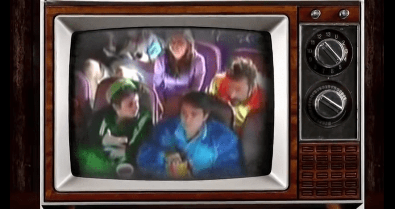 Ludoviquito, Bibi, Jr. y Ludovico P. Luche en el cine.