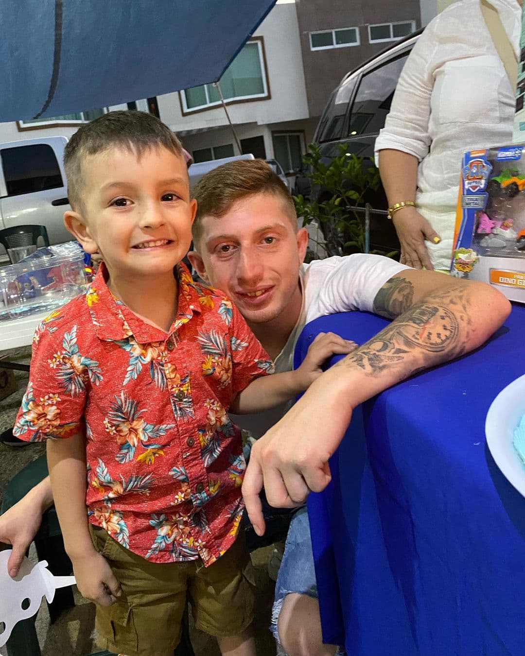 Fue a mediados de mayo que Nerea Godínez dejó ver la gran relación entre su hijo y su novio, quien incluso les dedicaba la frase: "Los amo".