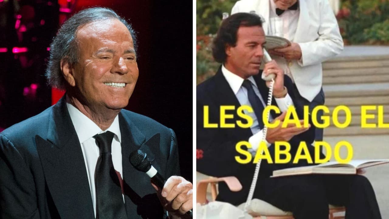 Memes de Julio Iglesias arrasan en redes con la llegada del séptimo mes del año