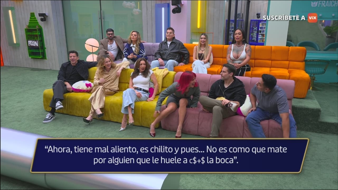 Ese Pérez se entera que le huele mal la boca tras confesión de Flor en La Casa de los Famosos México 2026