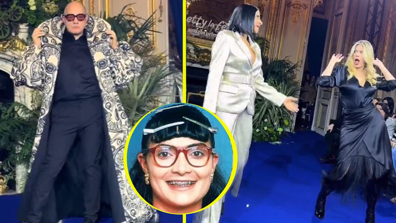 Hugo Lombardi y otros personajes de 'Betty, la fea' desfilan en la Semana de la Moda en París: dejan a todos boquiabiertos