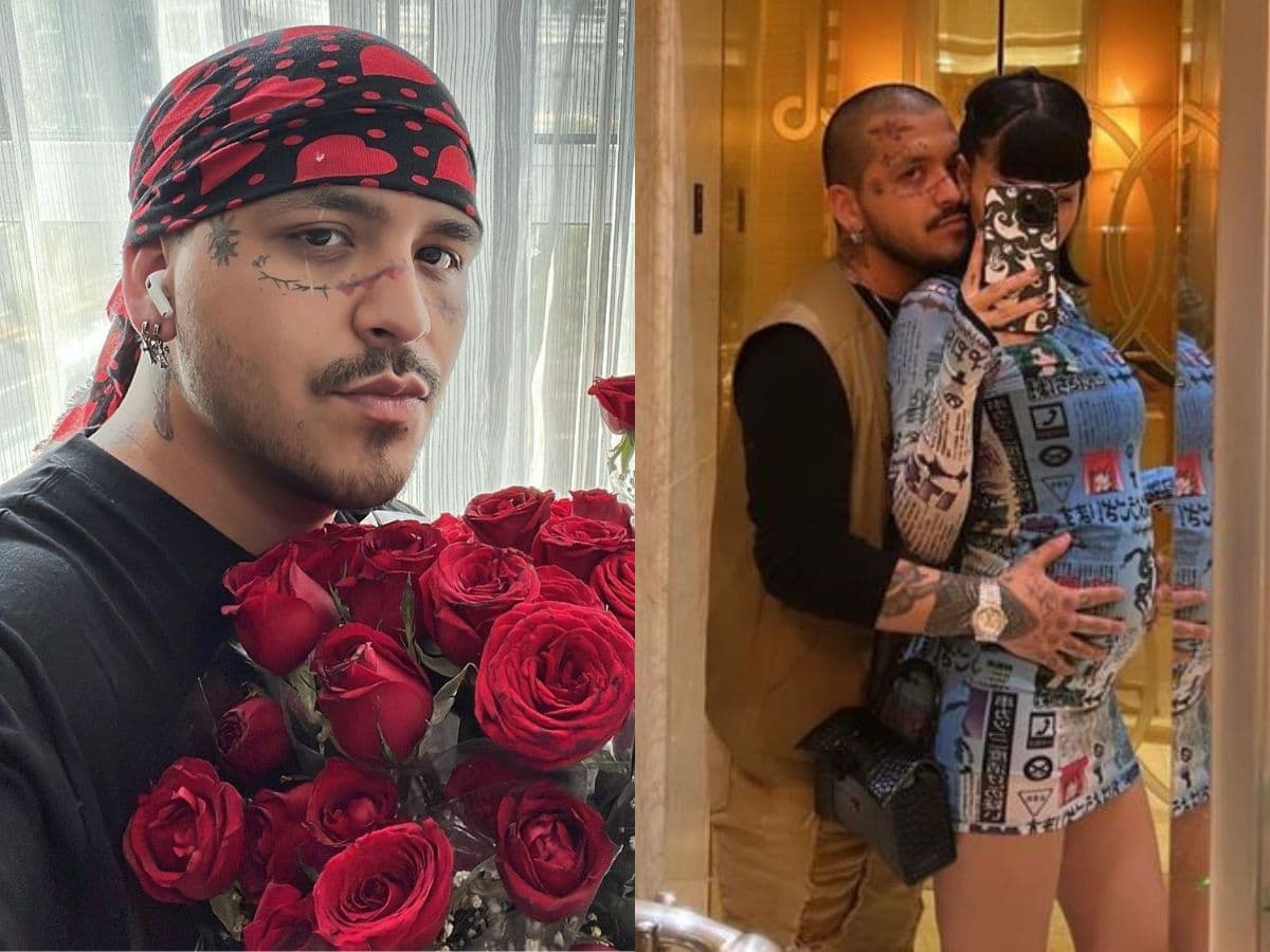 Nodal habría gastado una fortuna en collar para Cazzu y sonaja de diamantes para su bebé