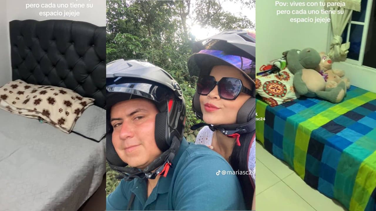 Pareja desata polémica al revelar que duermen en cuartos separados; ¿Son amigos o novios?