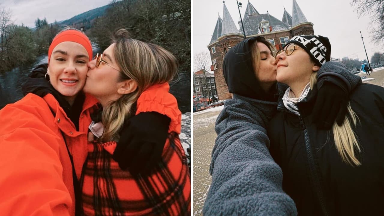 Hermana de Gala Montes se compromete con su famosa novia: publican románticas fotos y presumen lujoso anillo