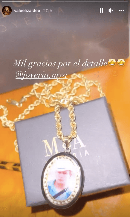 Valeria Elizalde compartió el detalle que recibió para recordar a su padre.