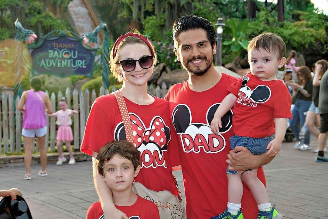 Familia de Dari Romo y Jorge Trejo