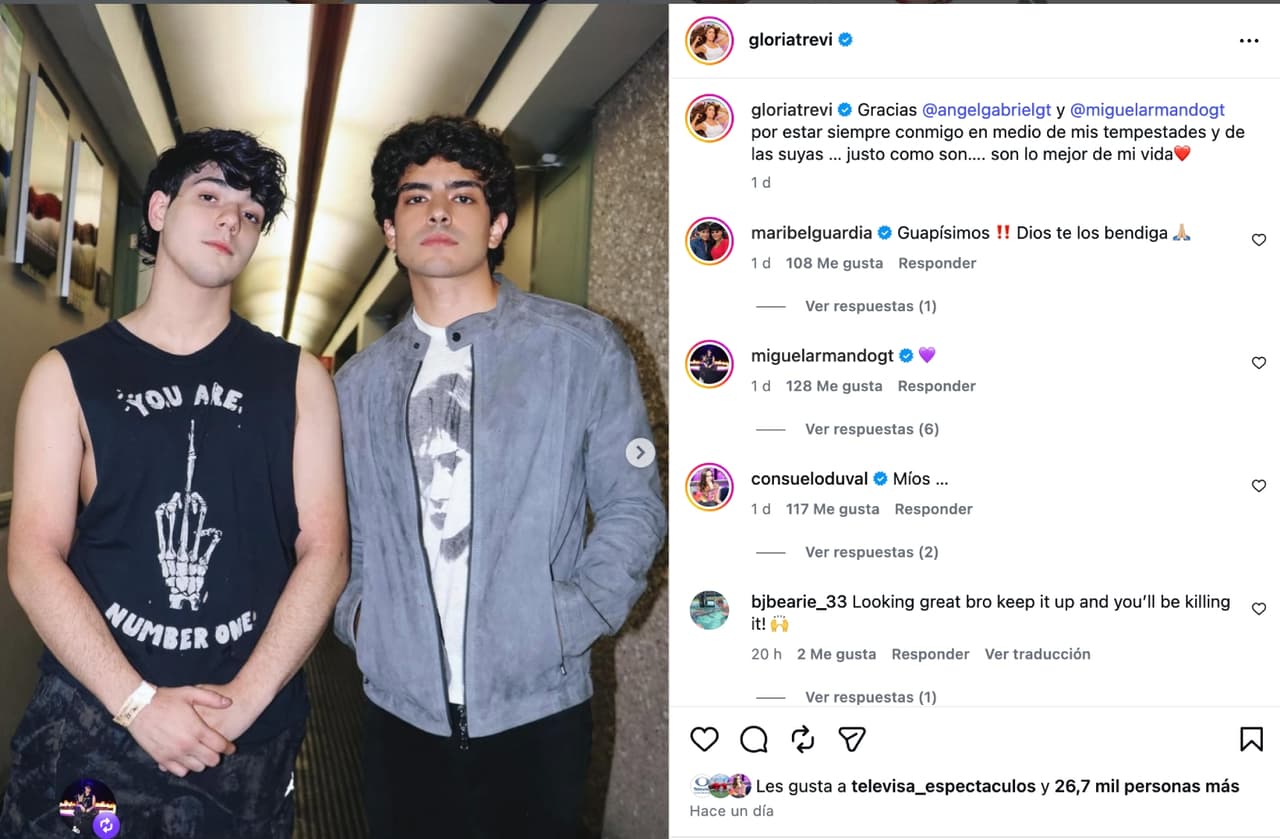 Hijos Gloria Trevi.