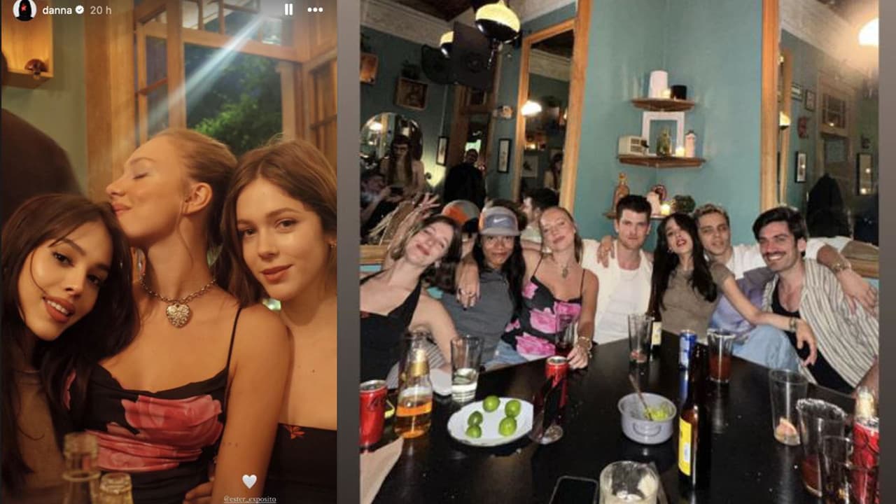 Capturas de historias de Instagram de Danna