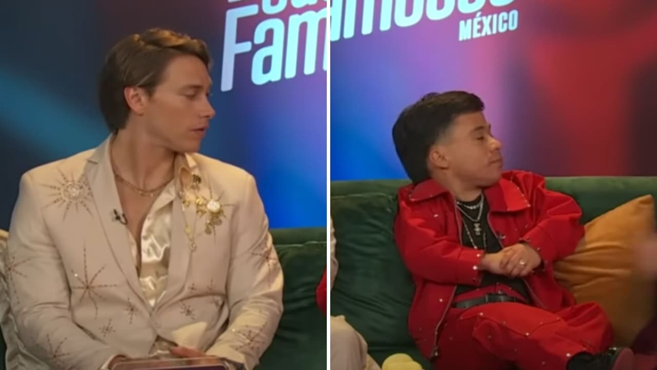 Abelito hace tremenda escena de celos a Aldo de Nigris; él reacciona de manera inesperada frente a todos