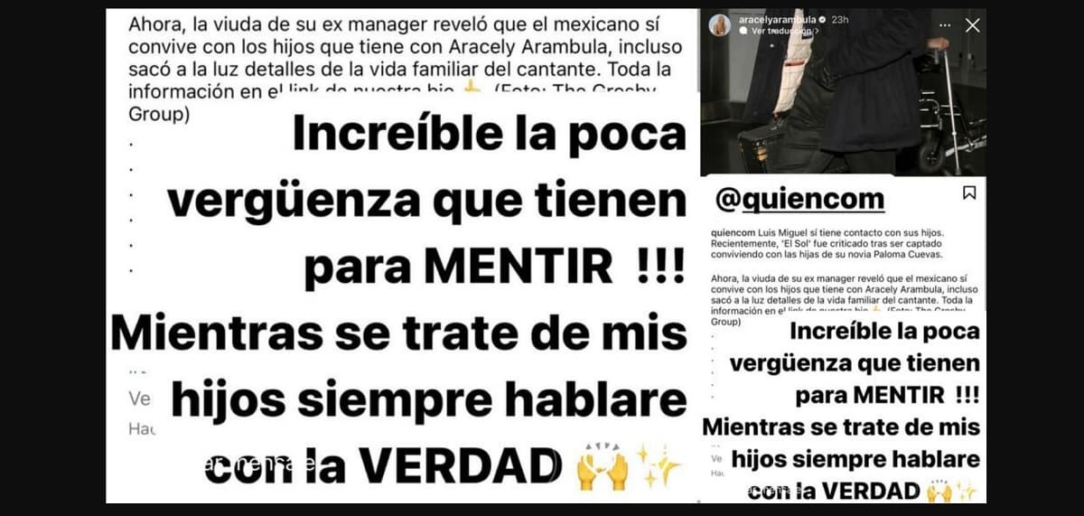 La actriz utilizó su cuenta de Instagram para romper el silencio