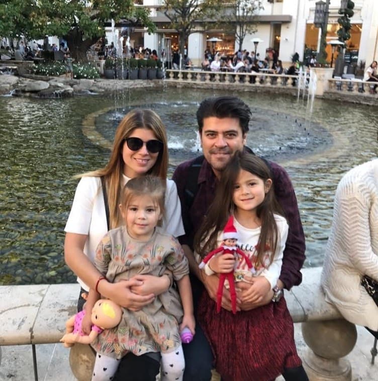 Además de Carlota, quien podría nacer en los próximos días, Jorge Van Rankin y Magda Bleizeffer son padres de Roberta y Lusiana, fruto de su relación desde hace años.