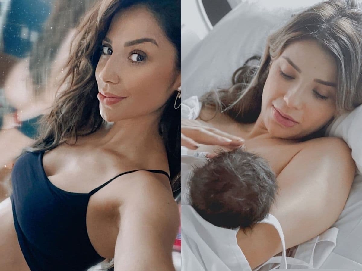 Ferka muestra por primera vez su vientre a días del nacimiento de su hijo: “voy bien con la cesárea”