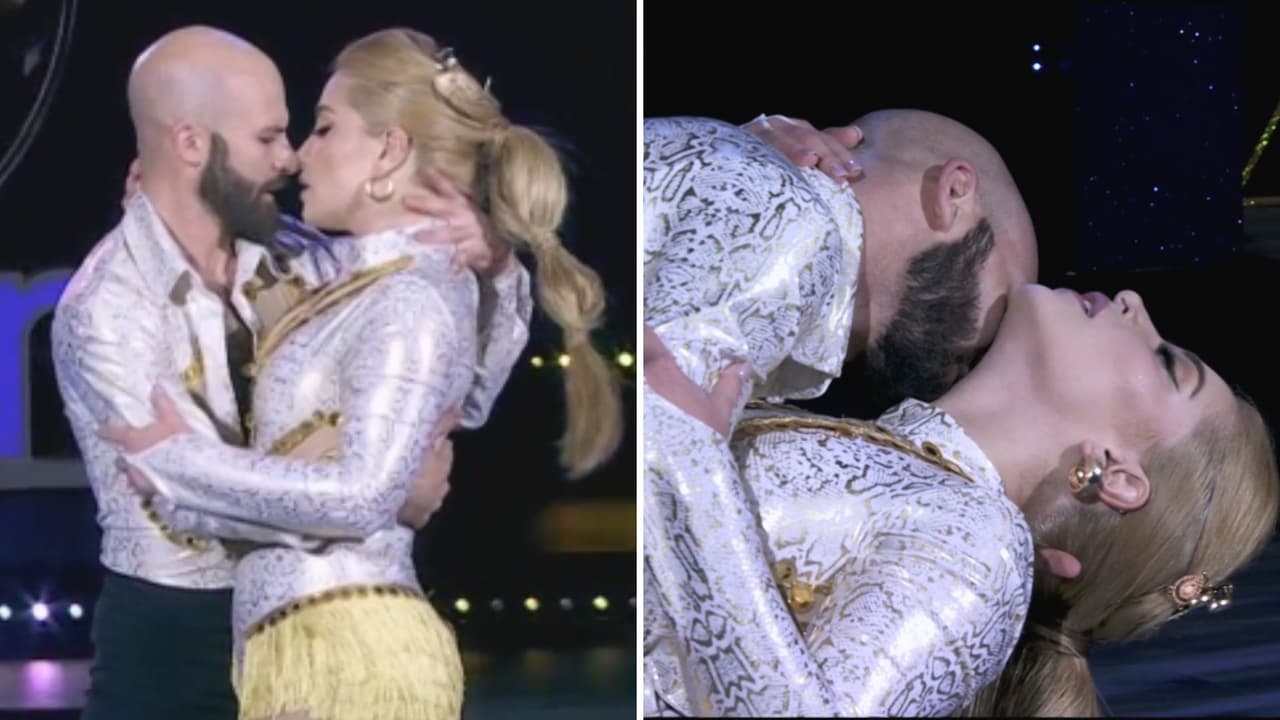 Sandra Itzel e Imanol en 'Las Estrellas bailan en Hoy'