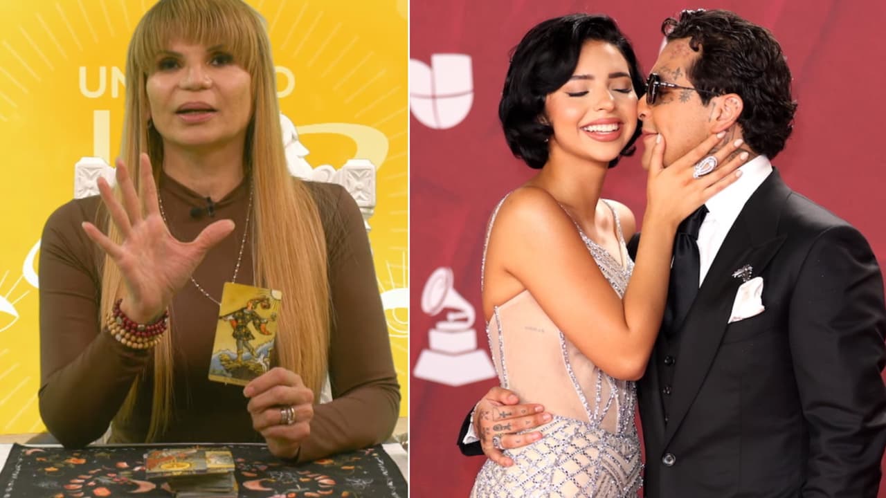 ¡Christian Nodal y Ángela Aguilar sí se casarán por la iglesia y tendrán a su primer hijo en 2026! Esto dijo Mhoni Vidente