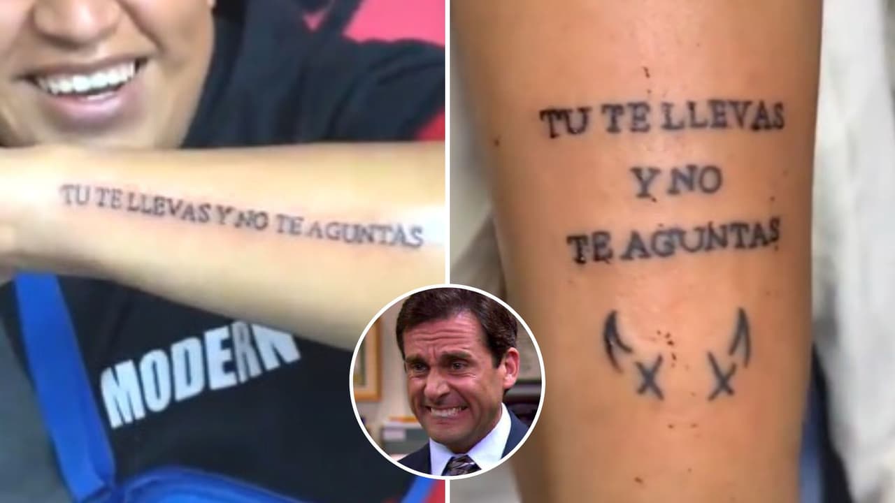 Se hacen tatuaje de amigos y descubren que tiene una falta de ortografía: aseguran que no se nota