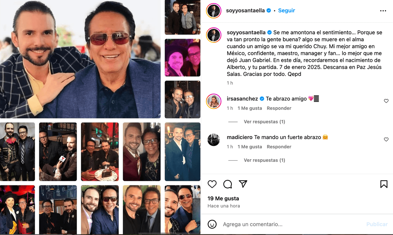 Jesús Salas perdió la vida el mismo día del cumpleaños de Juan Gabriel