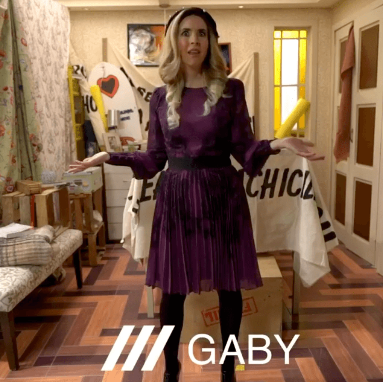 Así luciría si ella fuera Gaby.