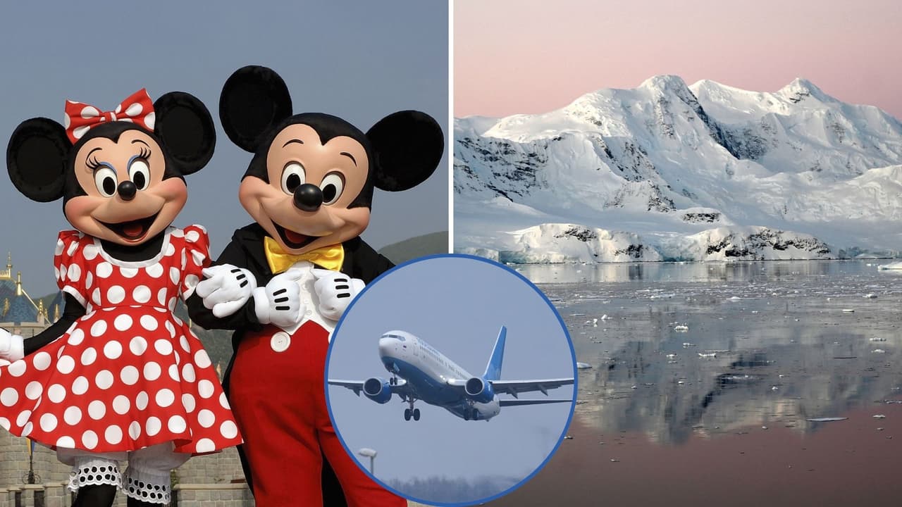 Además de Disneyland y la Antártida, hay otros sitios donde no puede pasar un avión