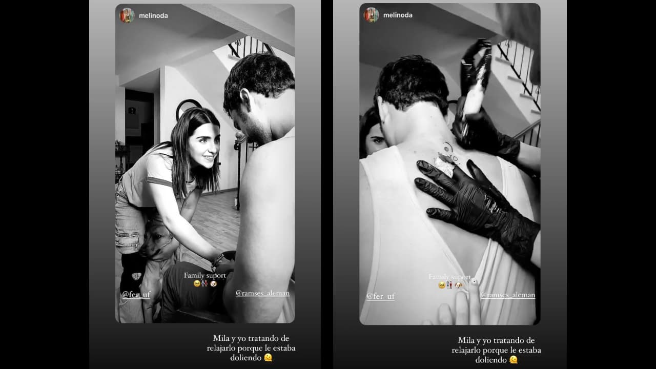 La actriz mostró cómo fue el proceso de su tatuaje