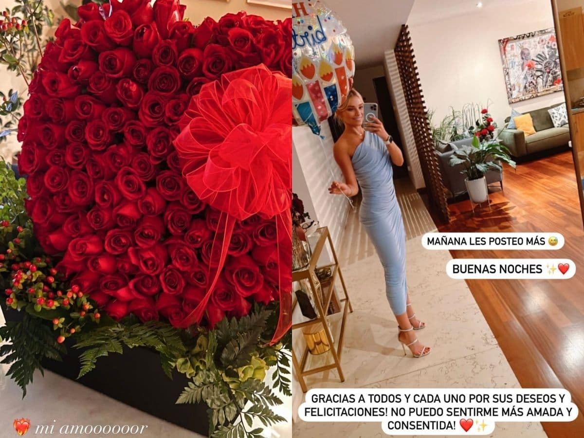 Irina Baeva presume el majestuoso regalo que Gabriel Soto le dio por su cumpleaños.