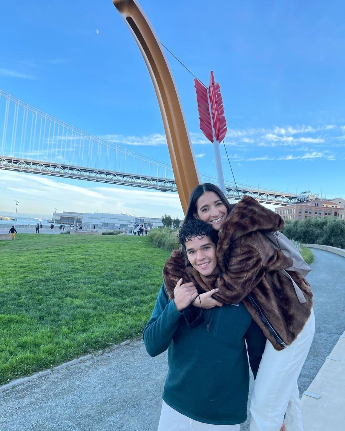 Recientemente, el hijo de Eduardo Santamarina y Zaire Renata compartieron románticas fotografías tras un viaje que realizaron por Estados Unidos.