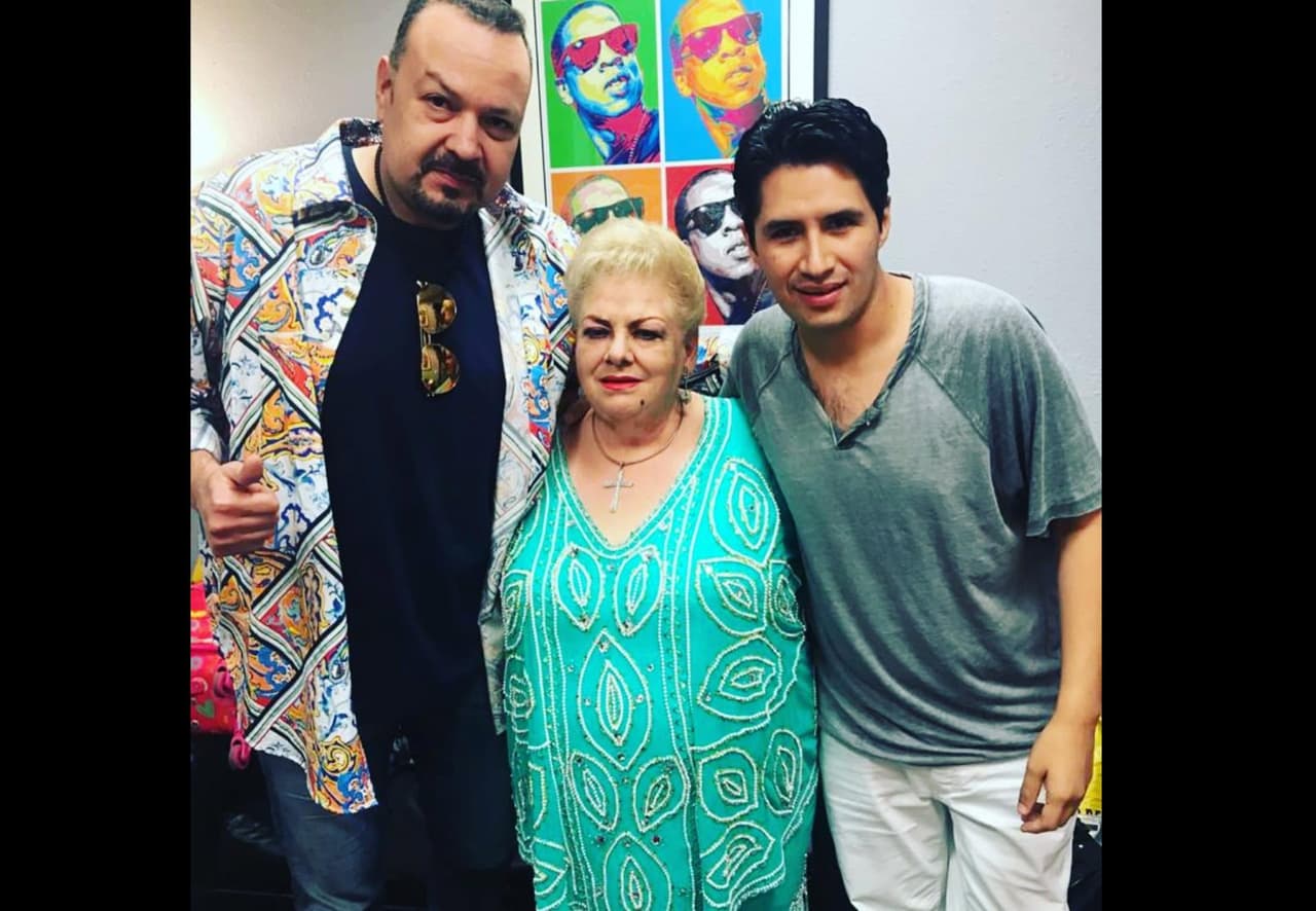 Pepe Aguilar, Paquita la del Barrio y Paco Torres.