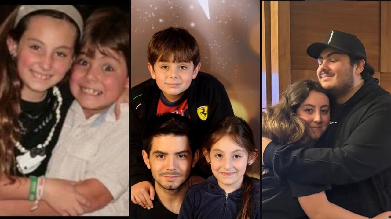 Anuar y Vicky son medio hermanos de José Eduardo Derbez