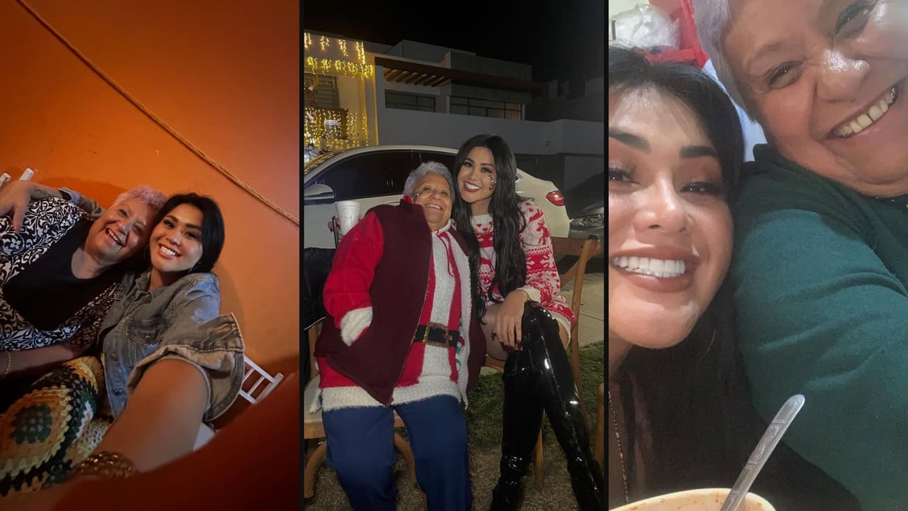 Gomita lamenta la muerte de su abuela materna