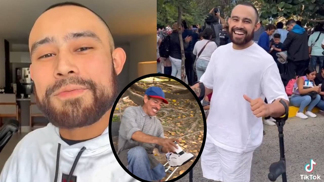 Influencer con una pierna muestra qué hace con los zapatos que no usa: “Qué chulada”