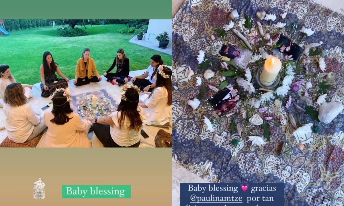 Las imágenes del baby shower de Ximena Navarrete se volvieron tendencia en redes sociales