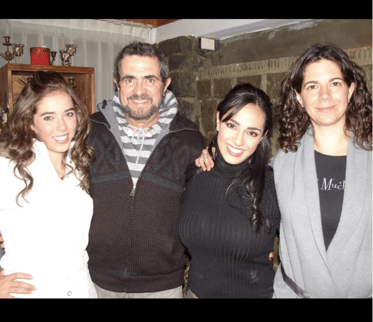 Manuel 'El Flaco' Ibáñez es padre de 3 mujeres: Daniela, quien es actriz como él, Tania y Miranda.