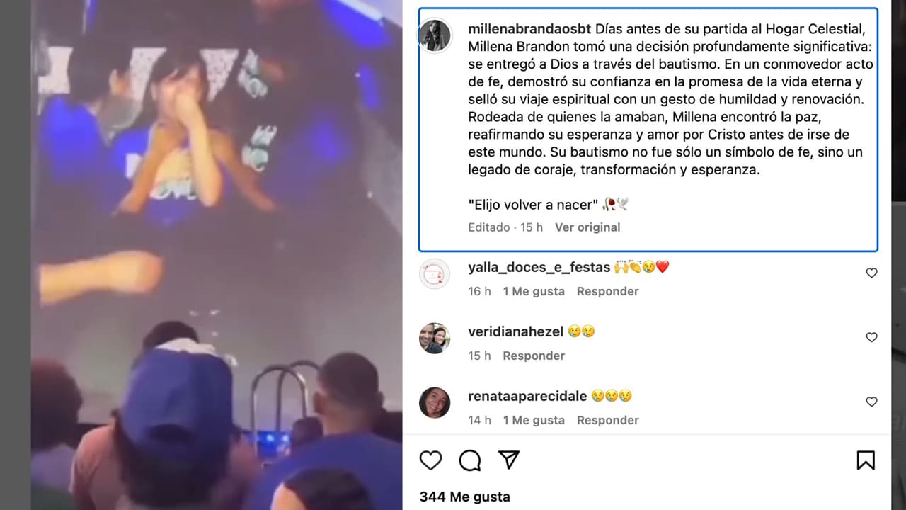 Revelan últimas imágenes de Millena Brandão, quien murió a los 11 años tras 13 paros cardíacos.