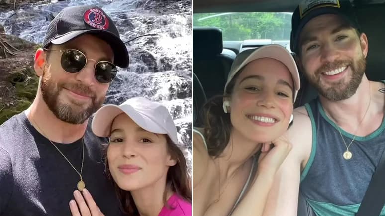 Chris Evans e Alba Baptista