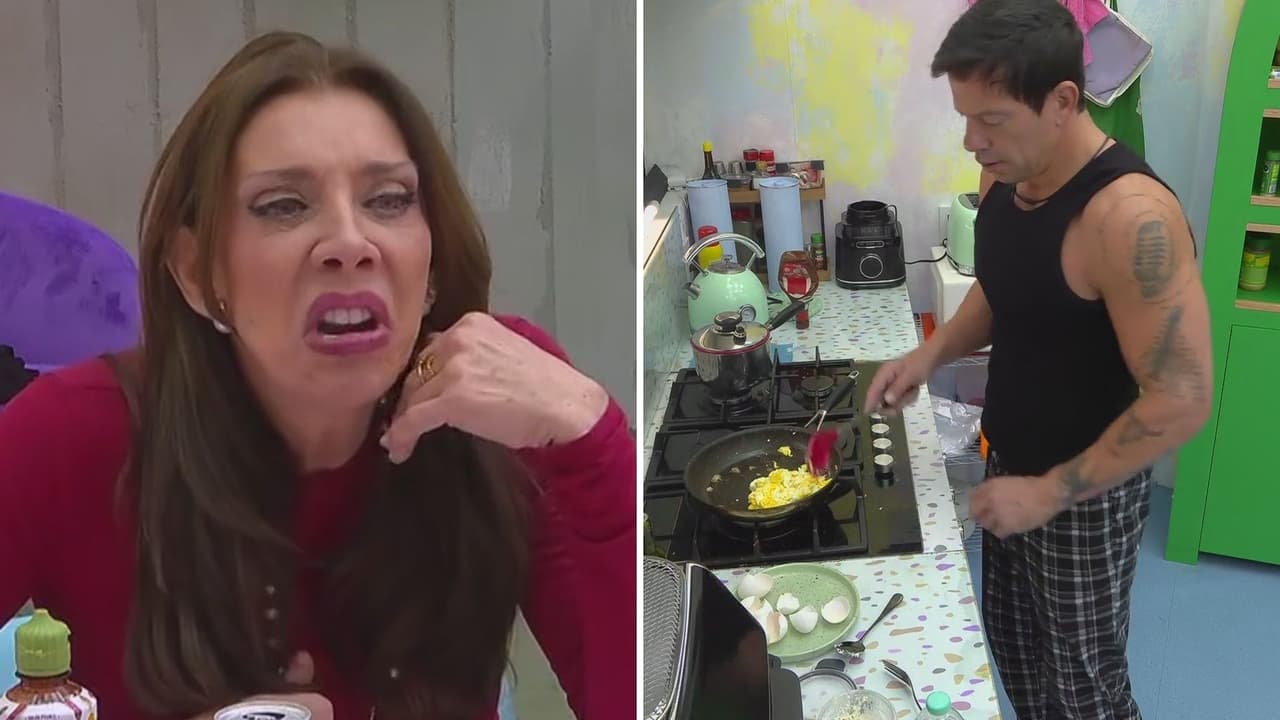 Cynthia Klitbo se harta de Yahir por lo que hace en la cocina y arremete contra él a sus espaldas