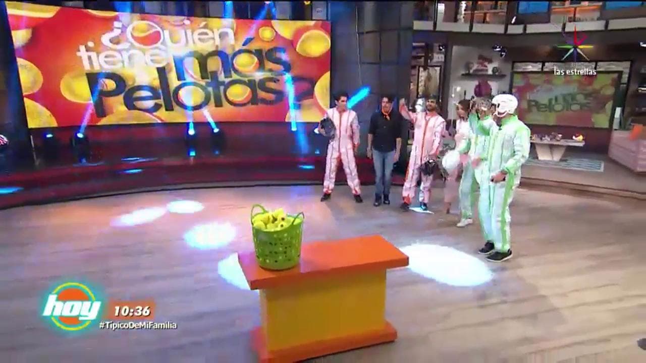 La diversión arribó al foro para descubrir quién tiene más pelotas