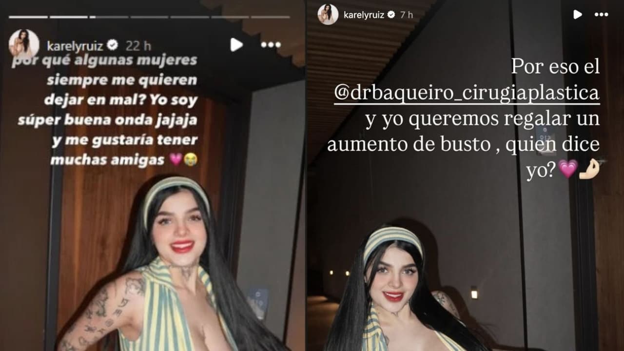 Karely Ruiz regalará un aumento de busto en colaboración con su cirujano plástico