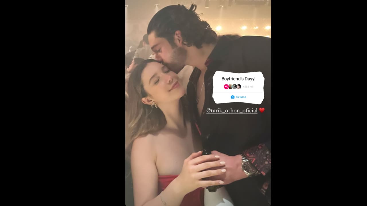 Mía Rubín publicó una romántica foto junto a su novio Tarik Othon