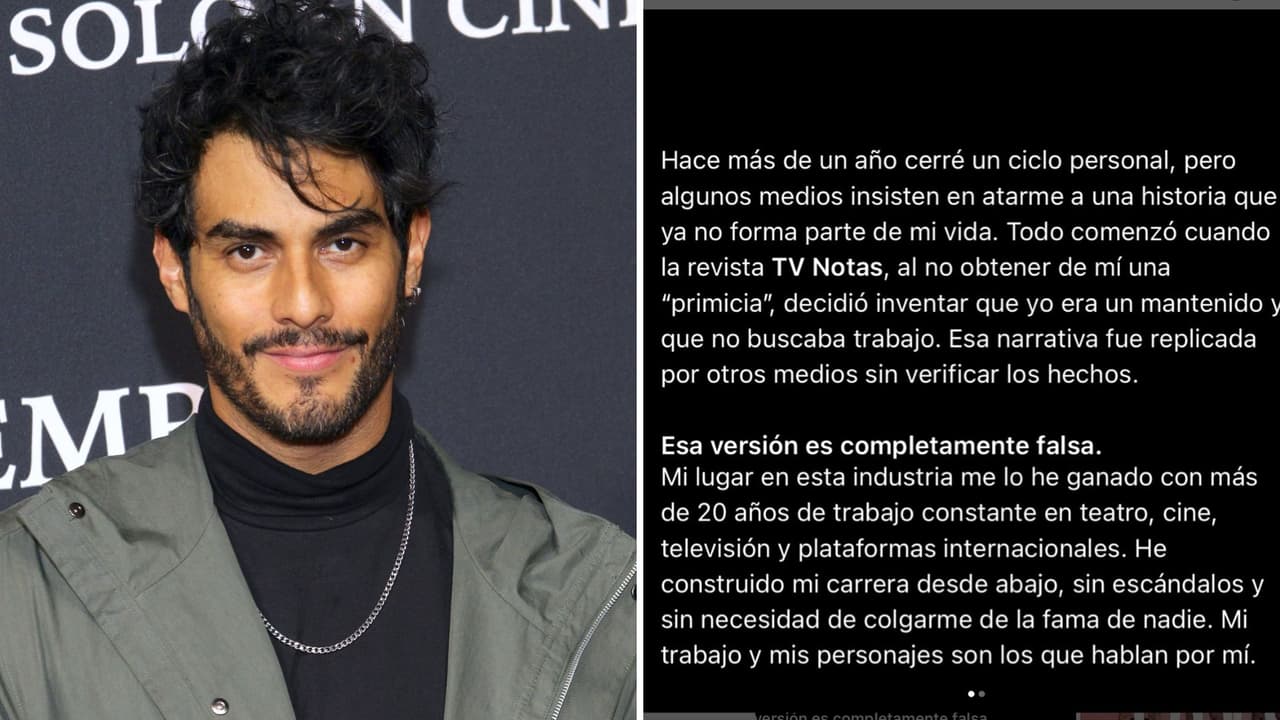 Hugo Catalán habla de su relación pasada con Claudia Martín y de los rumores que le atribuían.