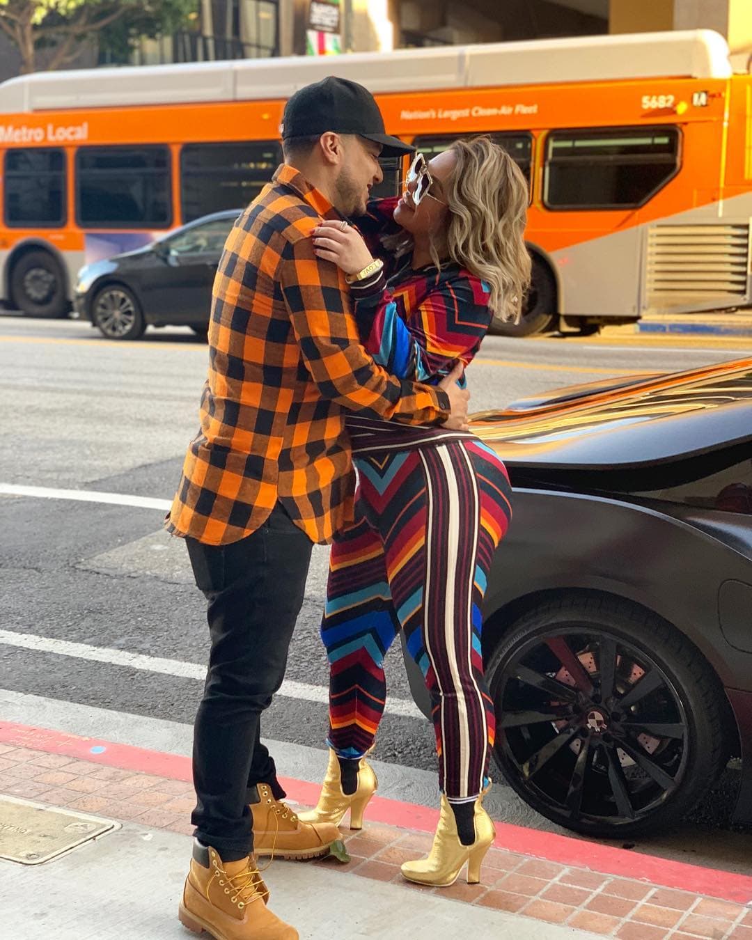 Chiquis Rivera posó junto a Lorenzo Méndez