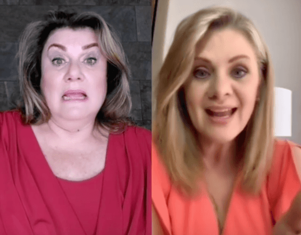 Erika Buenfil y su hermana María Martha en divertido TikTok