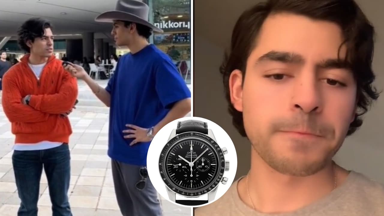 Joven presume cuánto cuesta su reloj en TikTok y se lo roban: Internet debate si fue su culpa