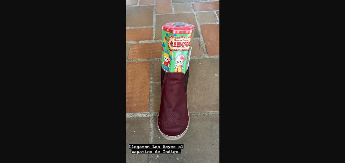 La abuela de la pequeña publicó la foto en Instagram