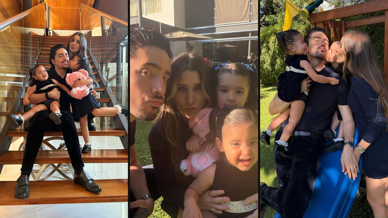 Alex Fernández tiene dos hijas: Mía, de 4 años, y Nirvana, de 2 años