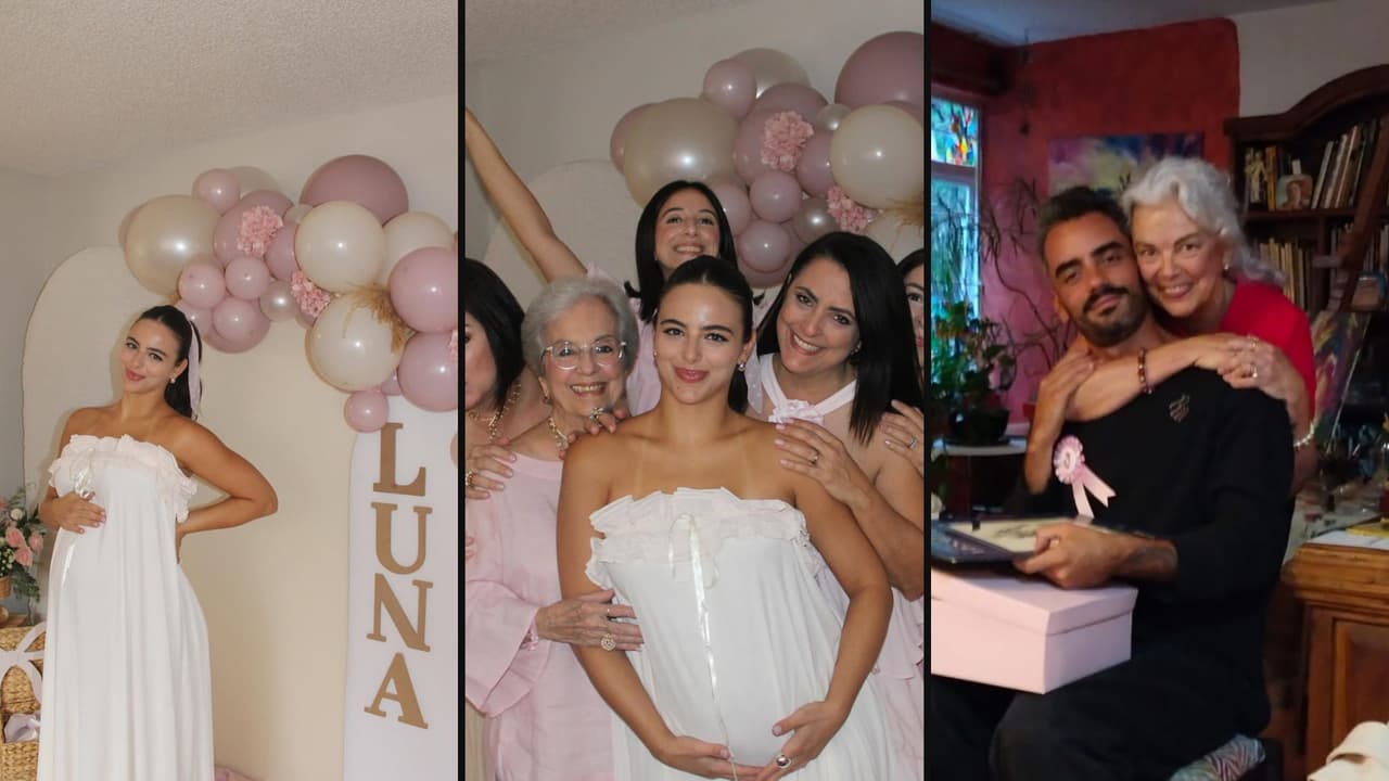 Sofía Ghavami comparte fotos de su baby shower
