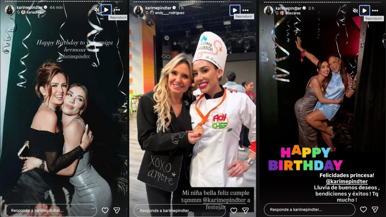 Karime Pindter recibe emotivas felicitaciones de cumpleaños en redes sociales