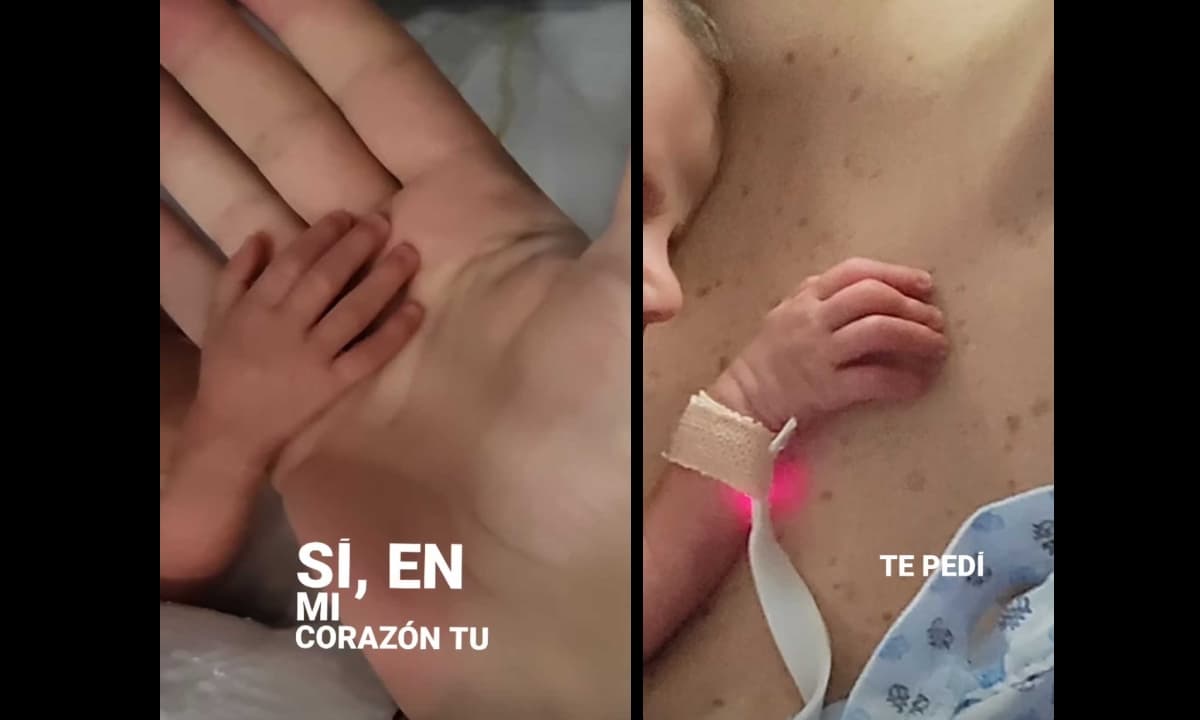 La actriz mostró las imágenes en redes sociales, reciendo miles de mensajes