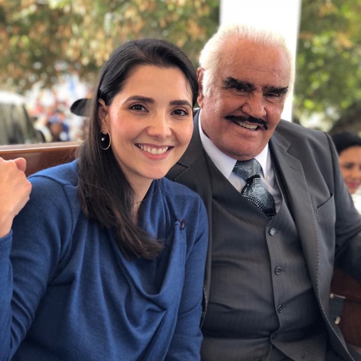 Vicente Fernández y la hija adoptiva que se convirtió en su favorita: ‘Es mi consentida’