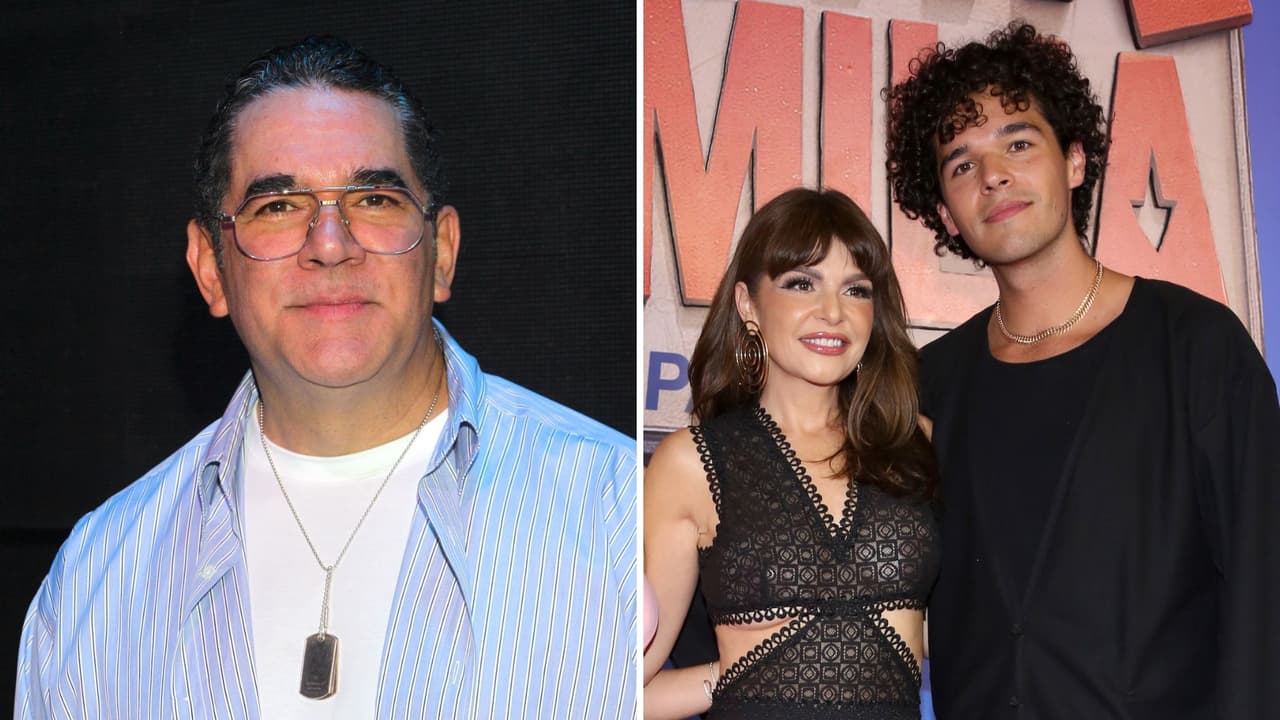 Eduardo Santamarina y su hijo actor son idénticos; así reacciona el joven a las comparaciones: "Quiero ser como él"